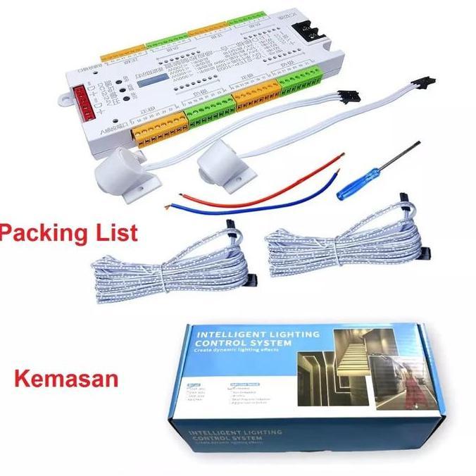 LED Motion Sensor Lampu Strip Sensor Gerak Tangga