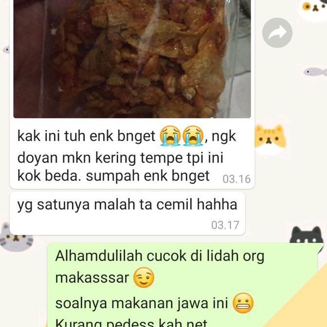 KERING TEMPE KENTANG KACANG PEDAS MANIS GURIH