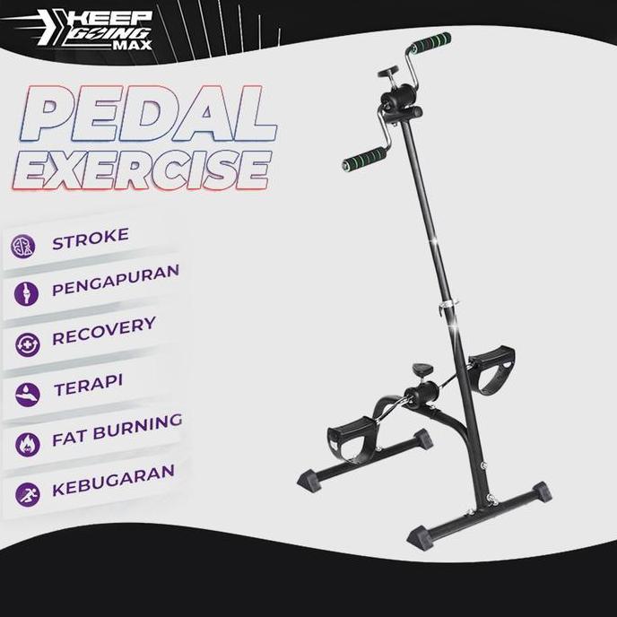 Sepeda Statis-Alat Terapi Stroke Kaki Dan Bike Sepeda Fitness Alat Fitness / Terapi Kaki dan Tangan 