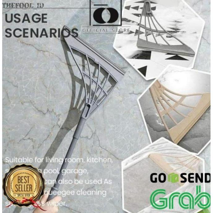 SHAKESPARE rubber broom sapu anti rontok TF