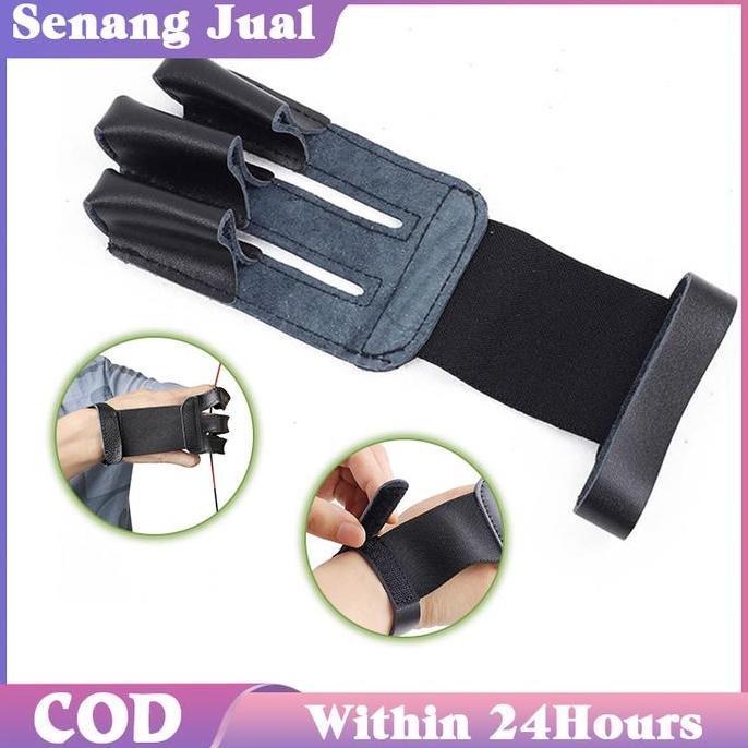 FYODORU Sarung Tangan Memanah / Kulit Sintetis / Archery Gloves / Untuk Aula Latihan Panahan