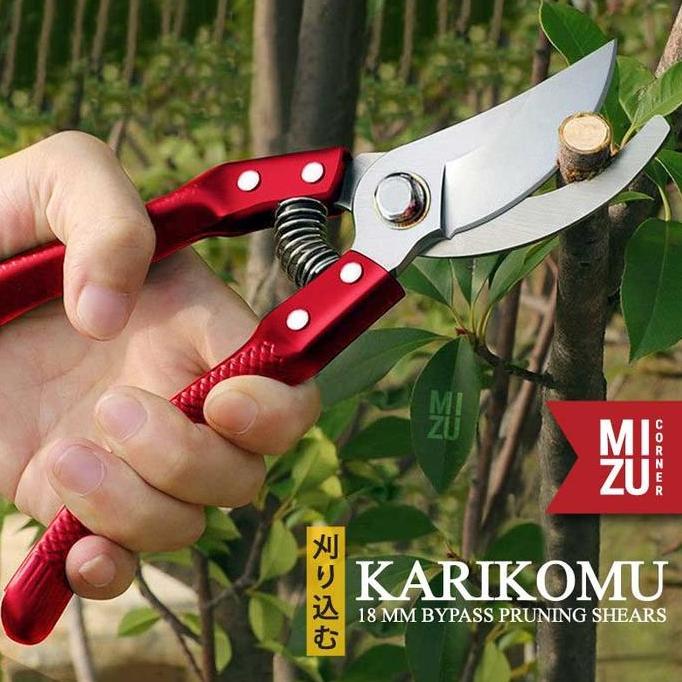 NAKAHARA MIZU KARIKOMU Bypass Pruning Shears Gunting Taman Gunting Stek Bonsai Gunting Dahan Ranting