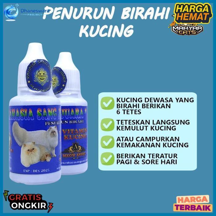 Exclusive Obat Penurun Birahi Kucing Betina Dan Jantan