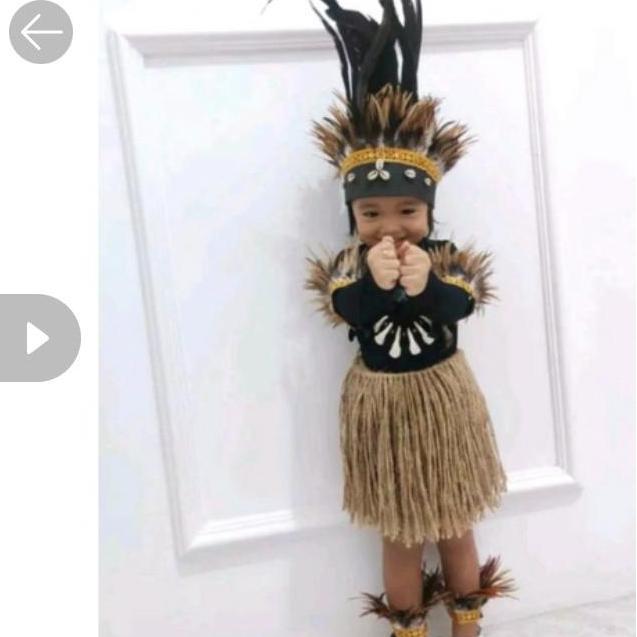 Sewa baju adat papuaAnak
