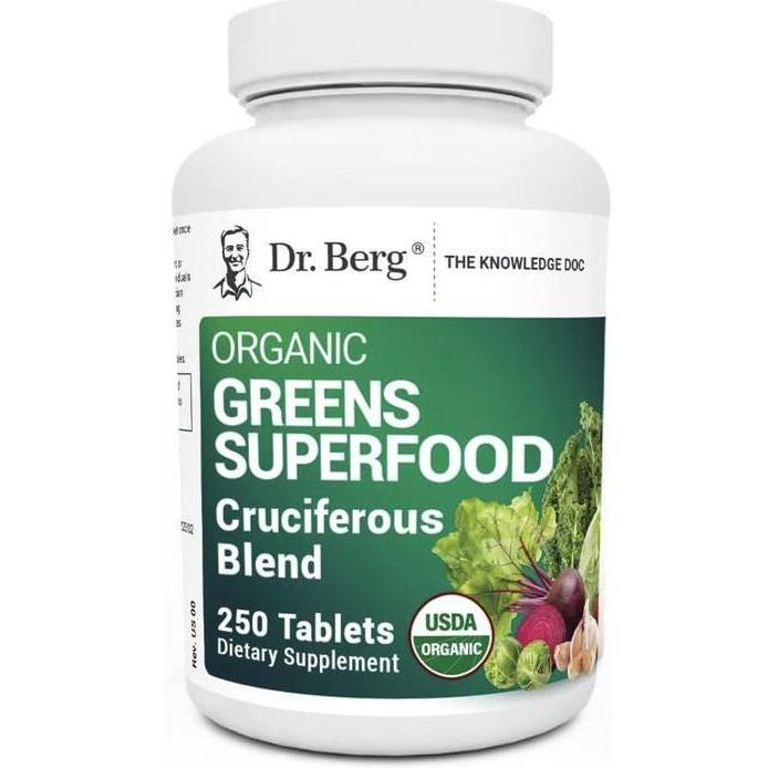 Dr. Berg'S Berg Cruciferous Superfood 250 Veg Caps _Vibes