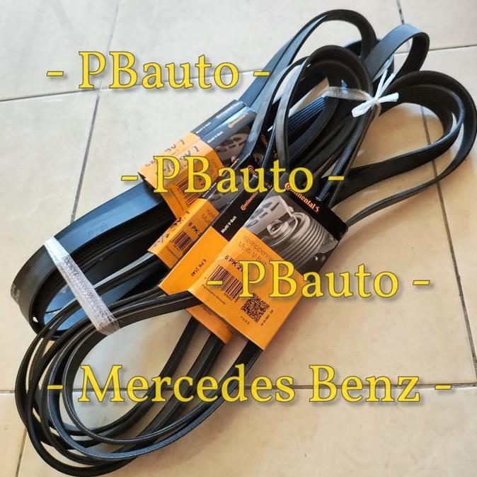 NEW - Fanbelt 6pk x 2140 Contitech / Fan Belt Mercy