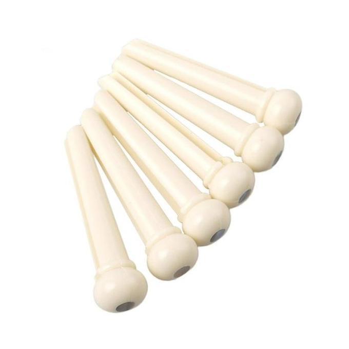 6pcs Bridge Pin Gitar Alice A021/3CLL Bahan ABS pin  gitar (TERBAIK) (TERBARU) (TERMURAH)