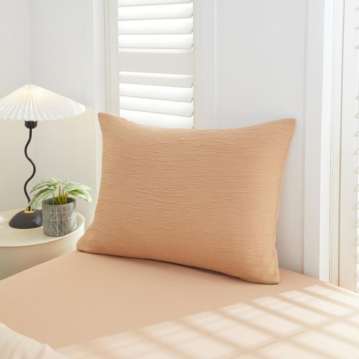 Informa Set Seprai Microfiber Gauze Hijau Peach Biru Cokelat King Queen Single 180X200 160X200 120X2