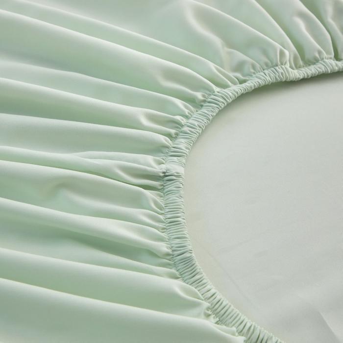 Informa Set Seprai Microfiber Gauze Hijau Peach Biru Cokelat King Queen Single 180X200 160X200 120X2