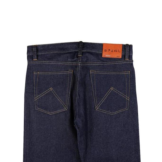 AYE & CO - Master Mason Blue Indigo Jeans - Slim Straight (TERBAIK) (TERBARU) (TERMURAH)