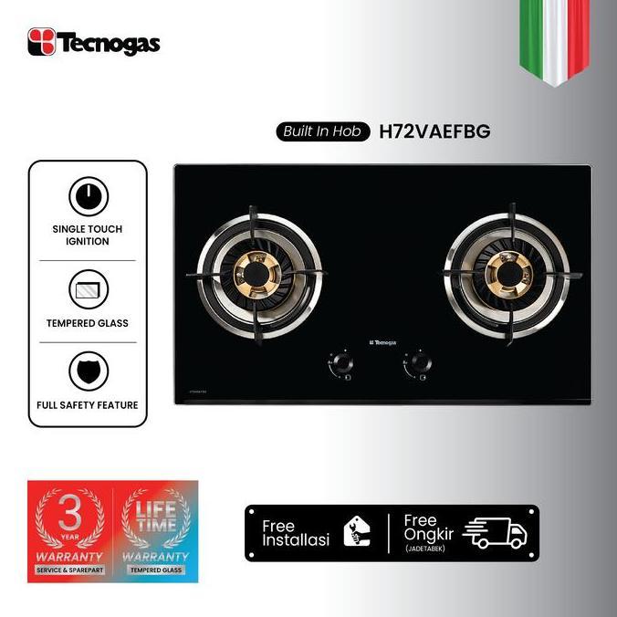 Tecnogas Kompor Tanam H72VAEFBG