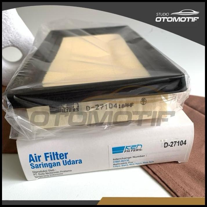 BEST DEAL FILTER UDARA CALYA SIGRA 1200CC KEN 27104 AIR FILTER SARINGAN UDARA MESIN MOBIL 