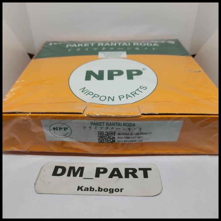 DISKON GEAR SET GIRSET GIR PAKET KOMPLIT  SUPRA X 125 PGM FI NPP K41 14 39 420 106 
