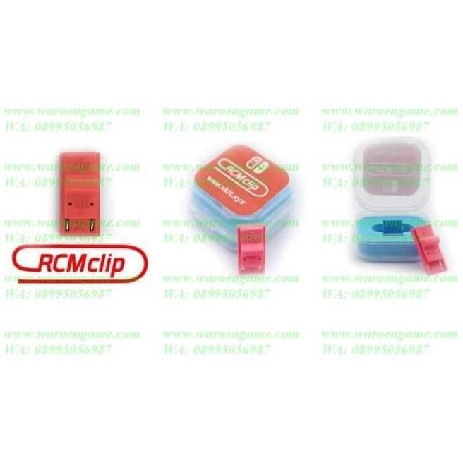 RCM Clip ORI / JIG for Nintendo Switch CFW REiNX SXOS Atmos (TERBAIK) (TERBARU) (TERMURAH)