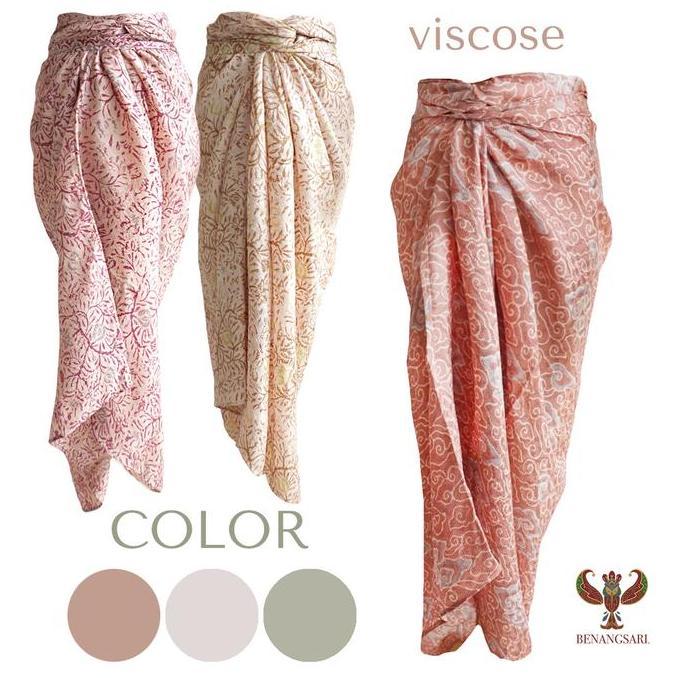 Benangsari Evita Viscose Skirt Batik Rok Lilit (TERBAIK) (TERBARU) (TERMURAH)