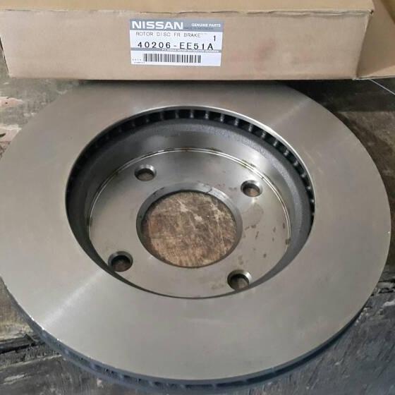 Rotor disc piringan rem FR nissan livina , Latio 40206-EE51A ORINAL