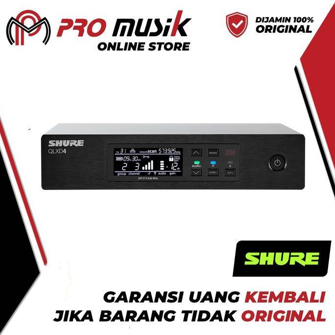 Shure Qlxd4 Digital Wireless Receiver Co