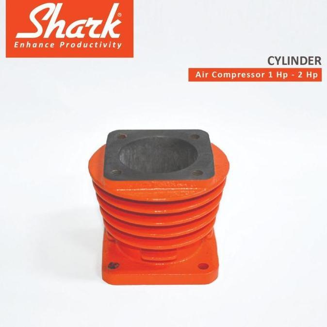 Grosir Cylinder Kompresor Shark 1-2Hp, Blok Seher 65Mm