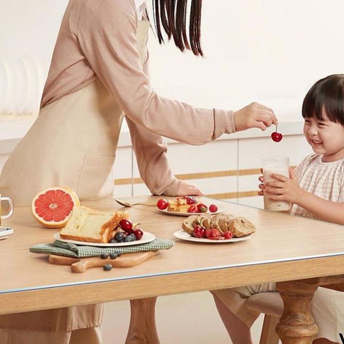 Terbaru Taplak Meja Plastik Mika Bening Transparan Meteran Tebal