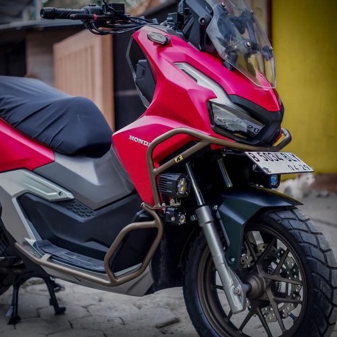 Crashbar Honda Adv 160 V2 2022 - Adv Roadsync 2025  Tubular Full Kualitas Terbaik Harga Termurah