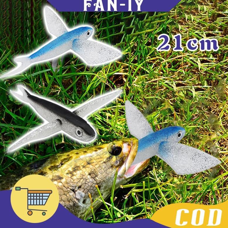 TERBARU 2026 21CM Umpan Pancing Tiruan Bentuk Ikan Karet Soft Lure Bentuk Ikan / Fishing Lure Ikan B