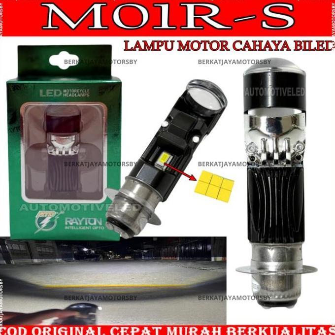 Promo RAYTON RTD LAMPU UTAMA H6 LED MOTOR M01RA DAN M01RB DAN M01RS DAN  M01RA CAHAYA BILED LAMPU MO