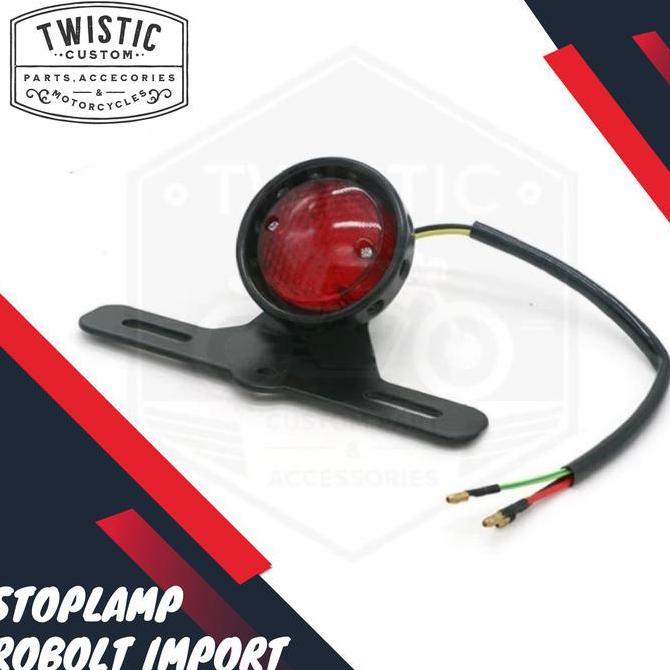 Stoplamp Soniq Lampu Classic Caferacer Japstyle Kawasaki W175 Cb Diskon