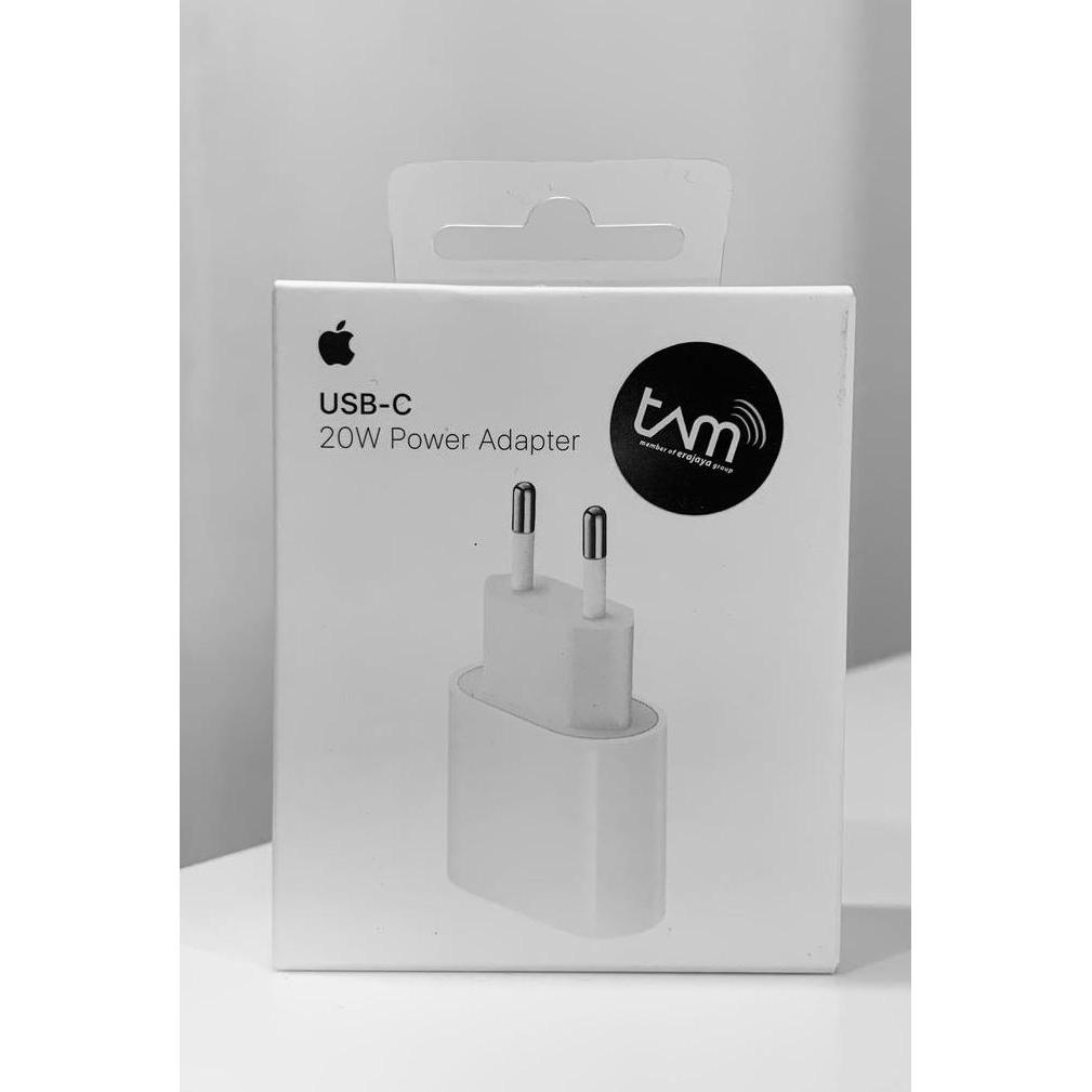 Kepala Charger Adaptor 20 Watt Original Iphone Apple Resmi Ibox Tam Terlaris