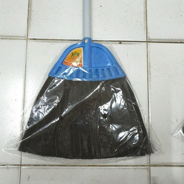Sapu Kipas Kecil Lantai Ijuk Kipas Kecil 2 Macan Asli