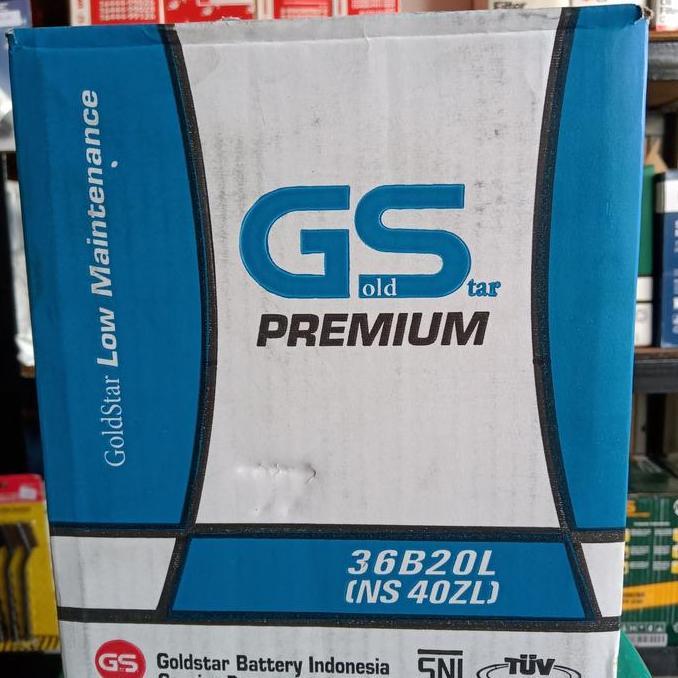 NEW Aki Xpander/GS Goldstar Premium NS40ZL/ GS NS 40ZL/ Aki Agya/ Mobilio