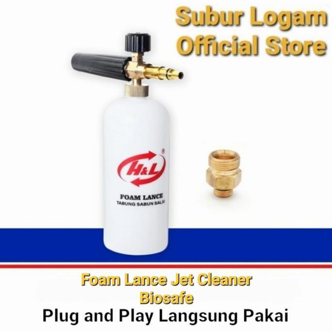 Foam Lance Untuk Jet Cleaner Biosafe Botol Sabun Salju Snow Wash