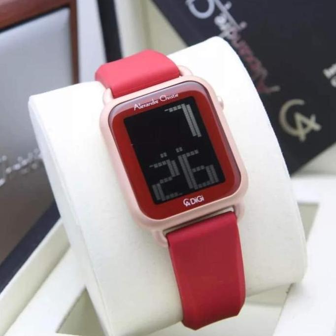 ALEXANDRE CHRISTIE AC9332 AC 9332 AC9366 AC 9366 DIGITAL JAM WANITA  RUBBER