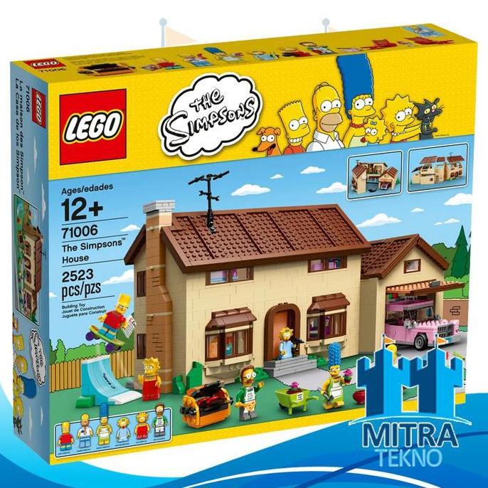 LEGO EXCLUSIVE SET 71006 - The Simpsons House (TERBAIK) (TERBARU) (TERMURAH)