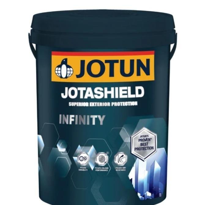 BEBAS ONGKIR - CAT JOTUN JOTASHIELD COLOUR EXTREME WHITE 20L PUTIH 20LTR BAGUS THN 12