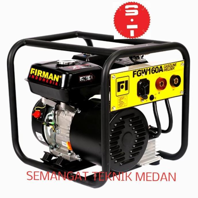 TERBARU - FGW160A MESIN LAS GENSET LAS BENSIN GENERATOR WELDER FIRMAN FGW 160 A