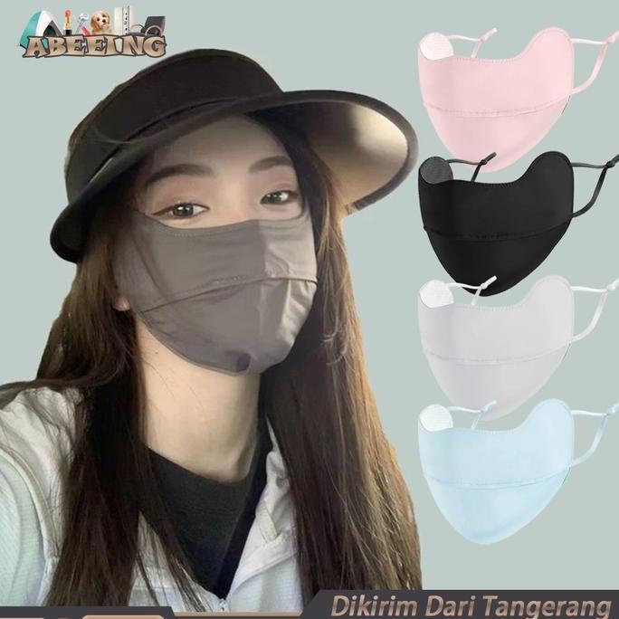 NIKIFOROV Masker Anti UV Masker Wajah Anti UV UPF50+ Masker UV Protection