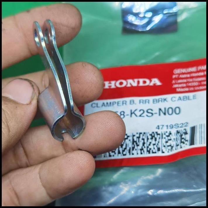 DISKON CLAMPER B RR BRAKE CABLE HONDA VARIO 160 K2S ORIGINAL 