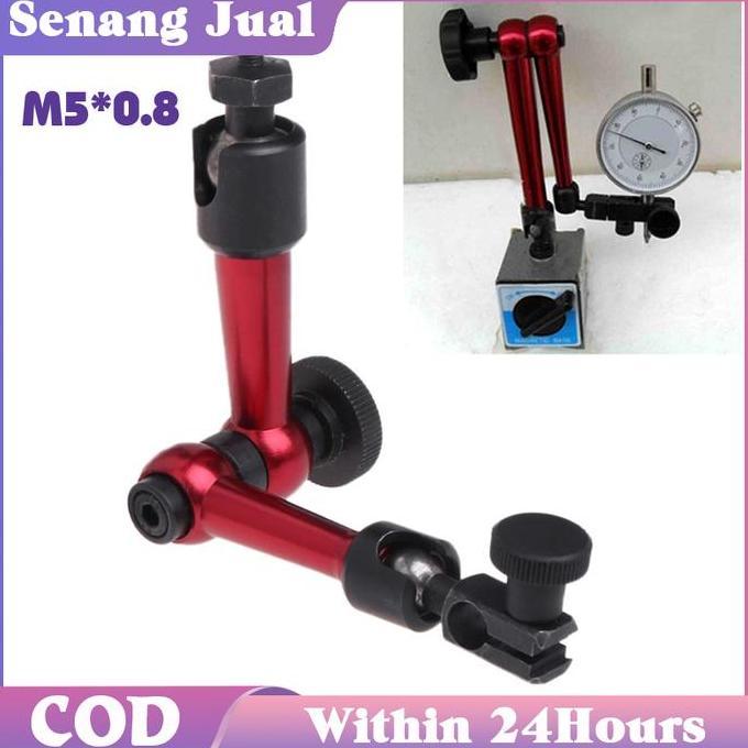 LUMIERE M5 Indikator Dial Digital Magnetic Stand / Lengan Flexible Stang Dial Ukuran Mini