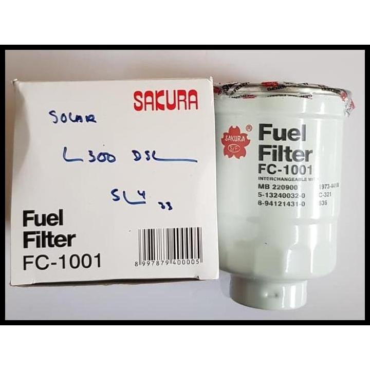 TERBARU FILTER SOLAR / FUEL FILTER / SARINGAN SOLAR L300 / KUDA MERK SAKURA 