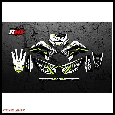 DISKON PREMIUM DECAL KLX 150 SL FULLBODY (023) STIKER DTRACKER LAMA SPORTY 