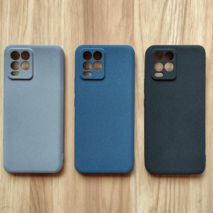 Case Realme8 & Realme 8 Pro Softcase Sandstone Silicon Anti Slip Casin