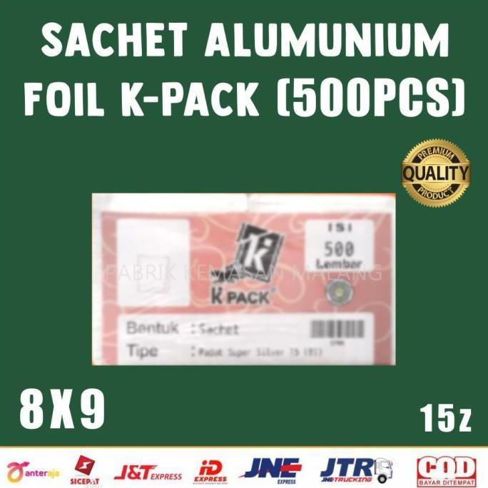 SACHET FULL FOIL 8x9 / 15 gr- KPACK