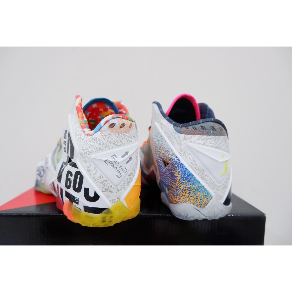 HOT DEALS SEPATU BASKET LEBRON 11 HIGH WHAT THE