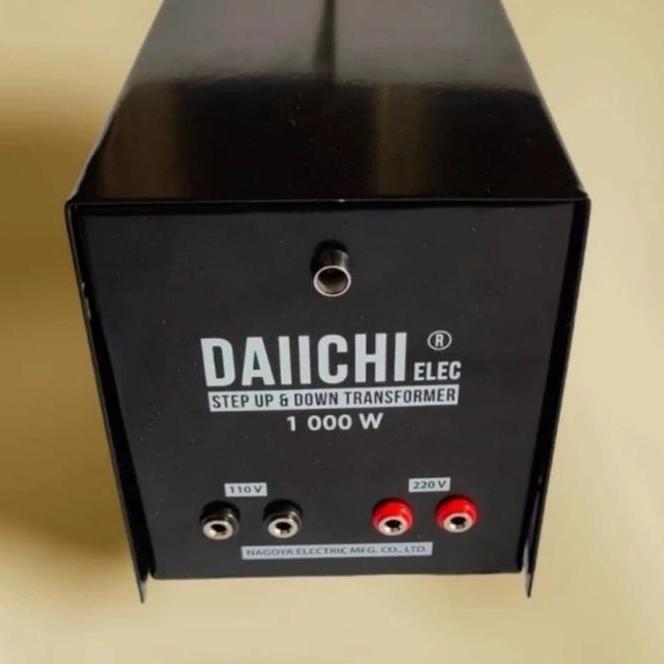 Trafo Step Up Step Down 1000 Watt 110V-220V Daiichi