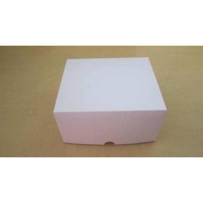 GO SEND ONLY Dus Snack 12 x 16 - Kardus Snack - Kue - Dus Polos