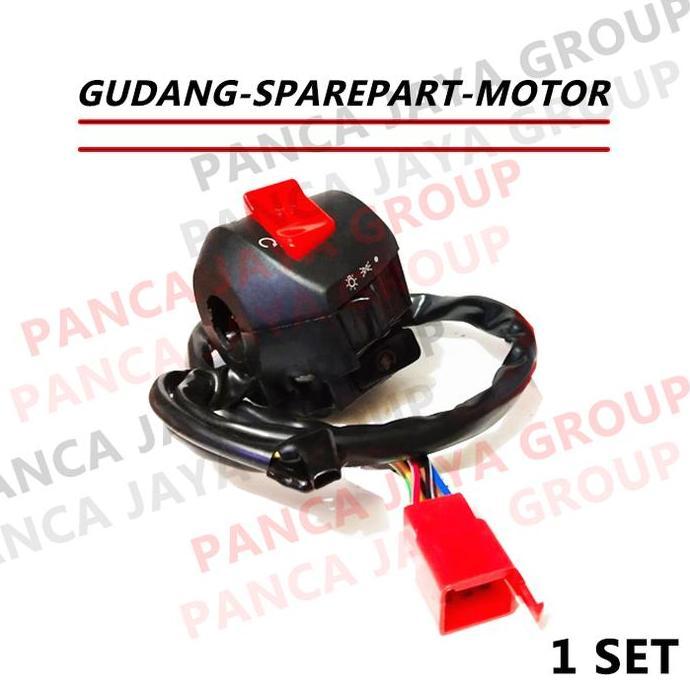 SAKLAR LAMPU KANAN STATER VIXION RUBAH CB150 R VERZA SONIC 150 CRF 150 TERBAIK