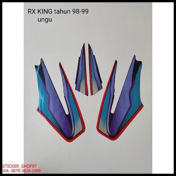 DISKON (ORI) STRIPING  YAMAHA RX KING TAHUN 98/99 UNGU KUALITAS ORIGINAL 