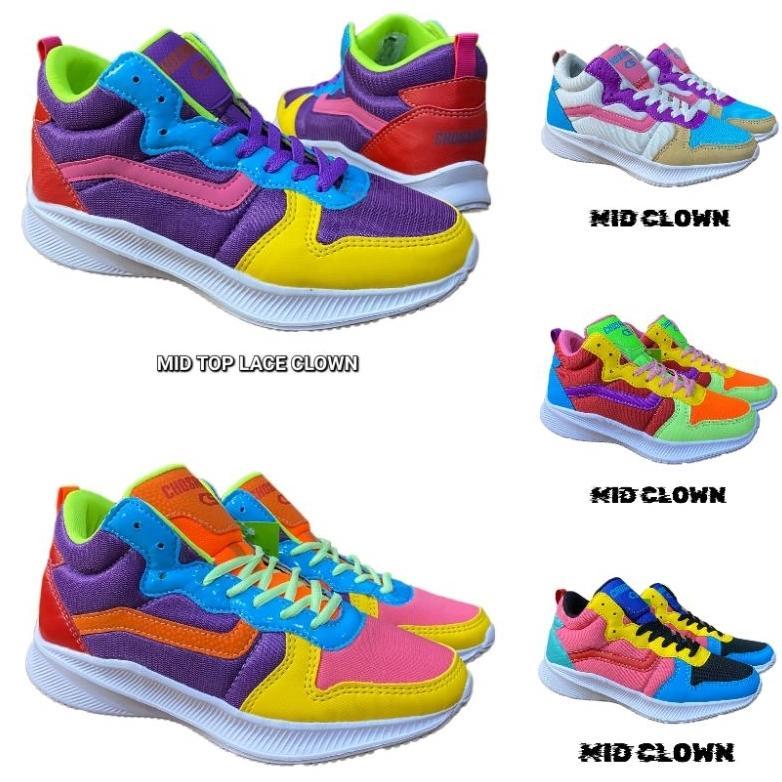 HOT PRODUCT CHOSAMON SEPATU WANITA MODEL TERBARU SEPATU OLAHRAGA WANITA SEPATU MID TOP MODEL TERBARU
