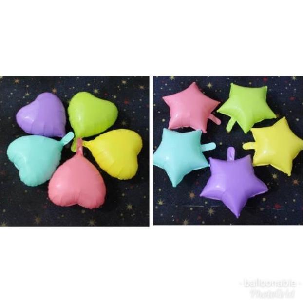 Balon Foil Love Star Pastel 18" / 45cm