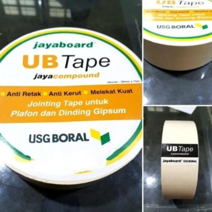 UB Tape Jayaboard / Paper Tape/ Kertas 75 M